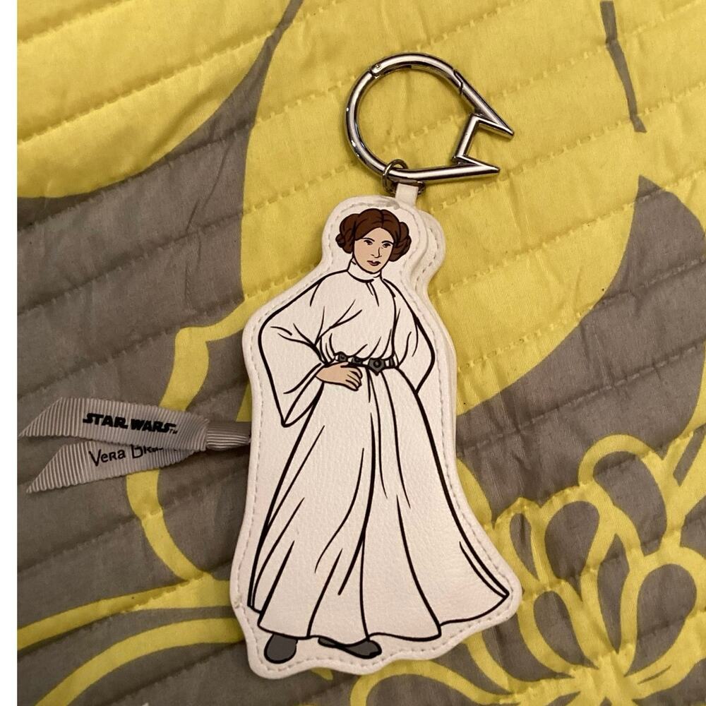 Vera Bradley Star Wars Far Far Away Princess Leia Coin Purse Bag Charm